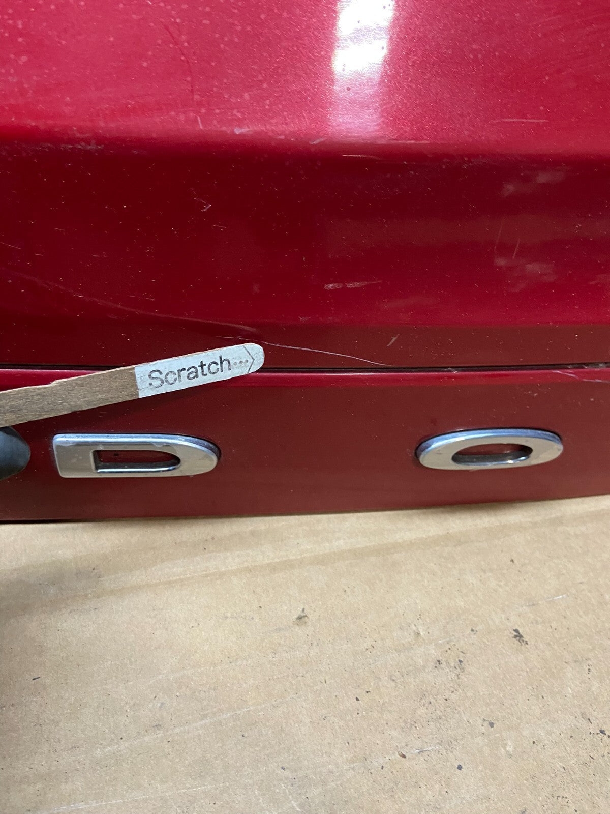 2011-2018 Dodge Grand Caravan Rear Tail Gate Trim Molding Panel OEM H7234 DG14