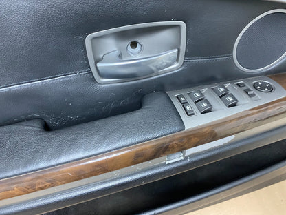 2006 to 2008 BMW 750i Front Left Driver Side Door Trim Panel n7626 DG4