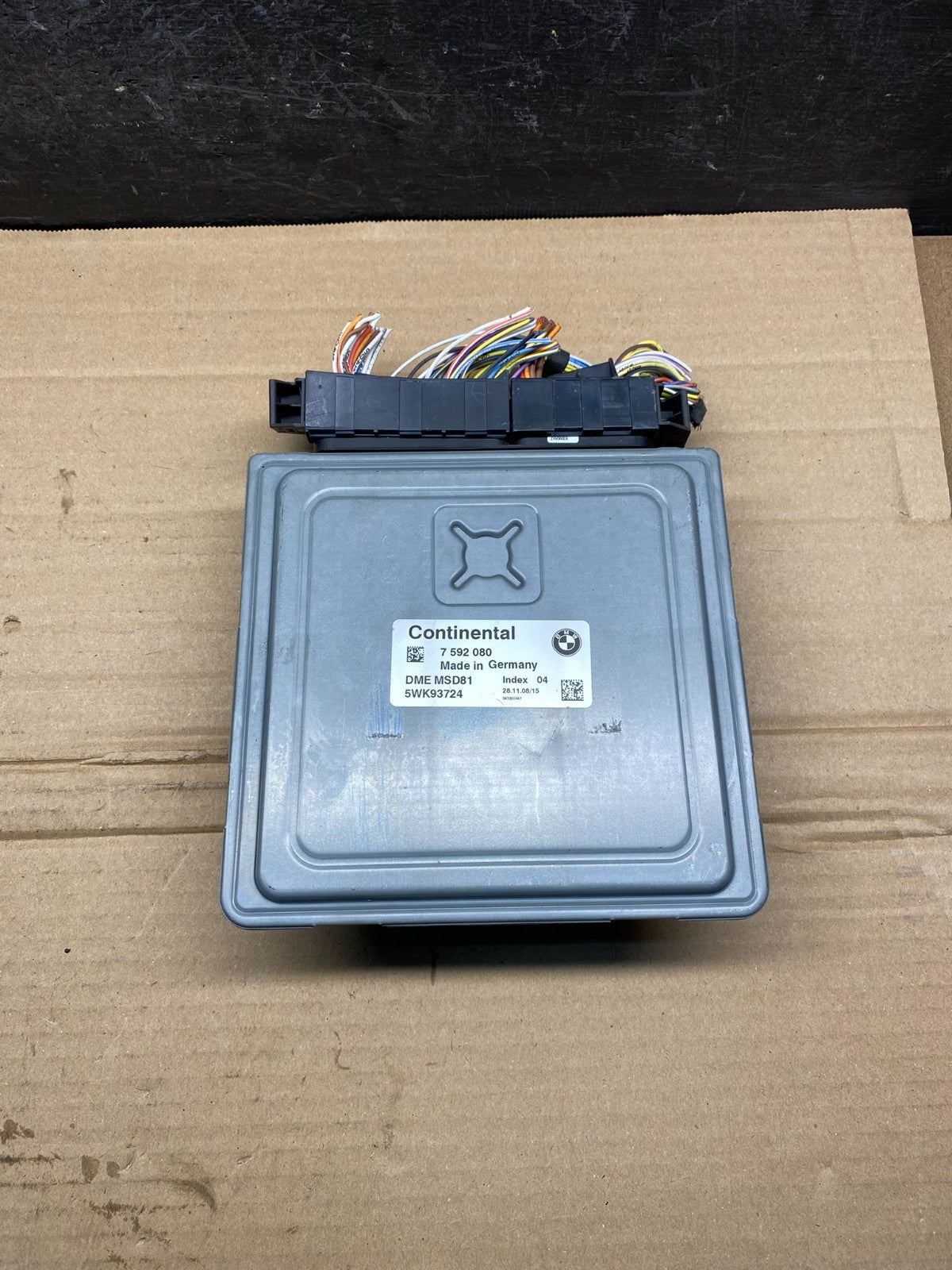 2007 to 2010 BMW N54 335i 535i Engine ECU ECM Computer Module 7592080 AH9595 DG0
