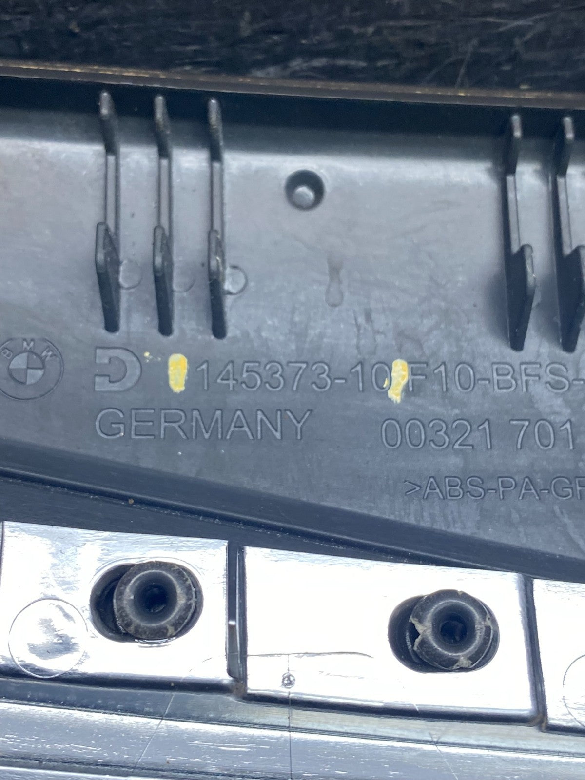 2011-2013 Bmw 5 F10 550i Center Dash AC Vents Start Stop Trim Bezel Z7320 DG6