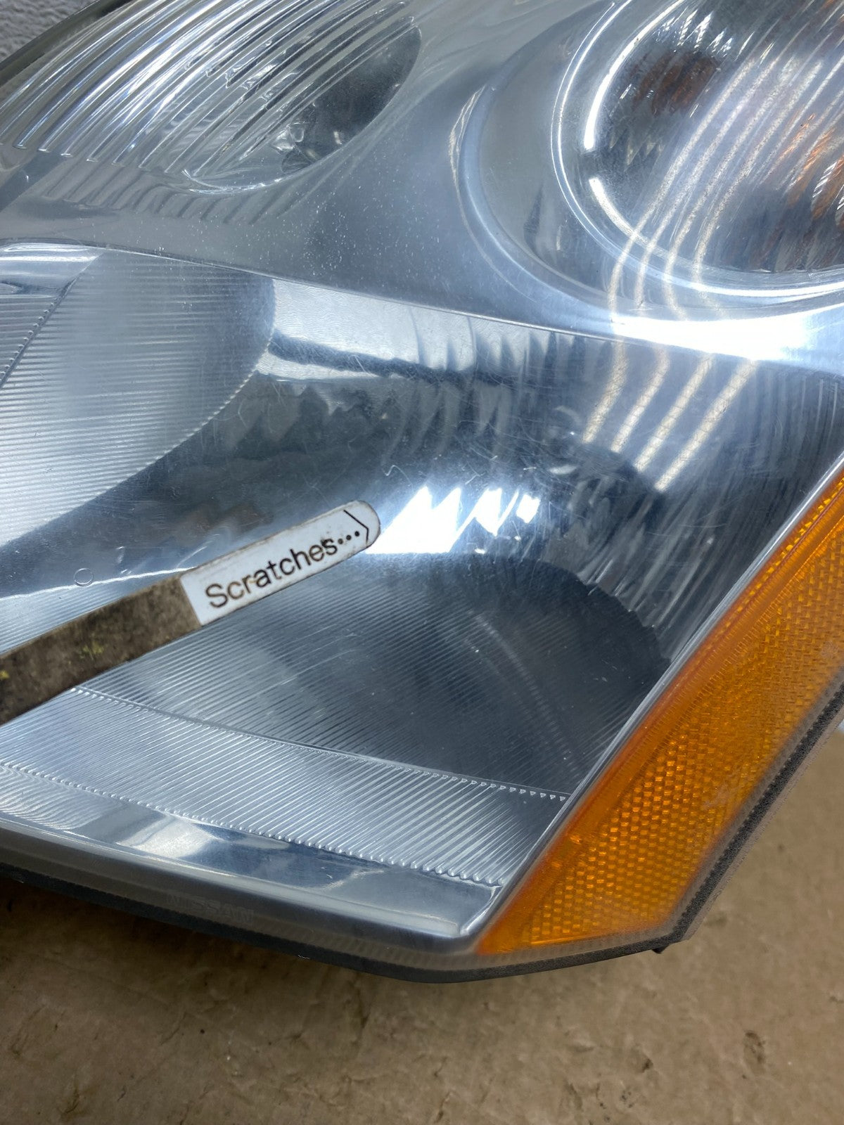 2007-2009 Nissan Sentra Halogen Left Driver LH Side Headlight AF7930 DW3