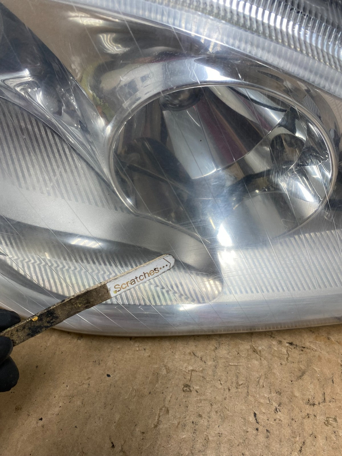 Halogen 2003 to 2006 Mercedes S-Class Right Passenger RH Headlight AI3566 DW3
