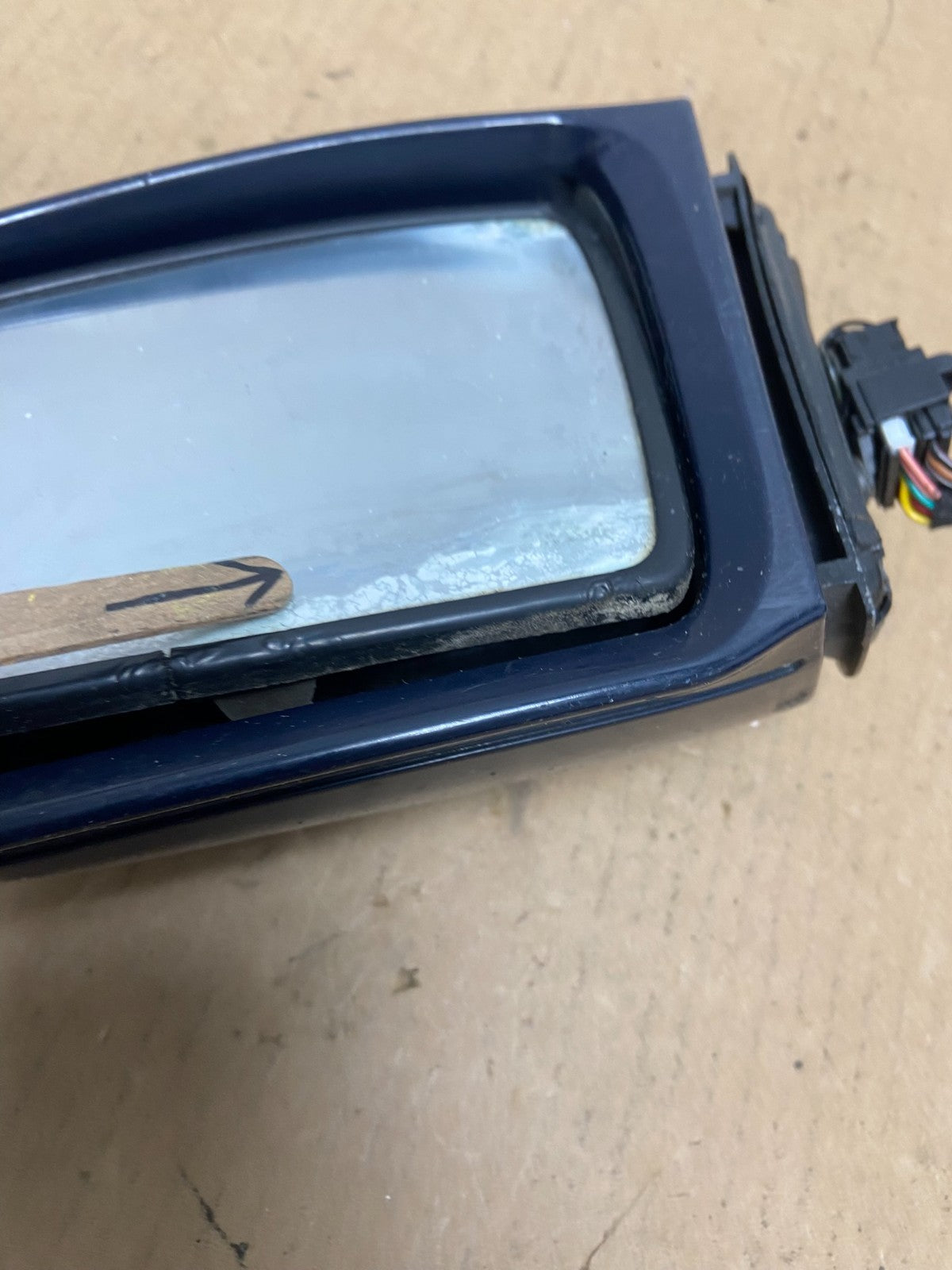 2000 to 2003 Mercedes-Benz E-Class Left Driver Side View Door Mirror AD2697 DW8