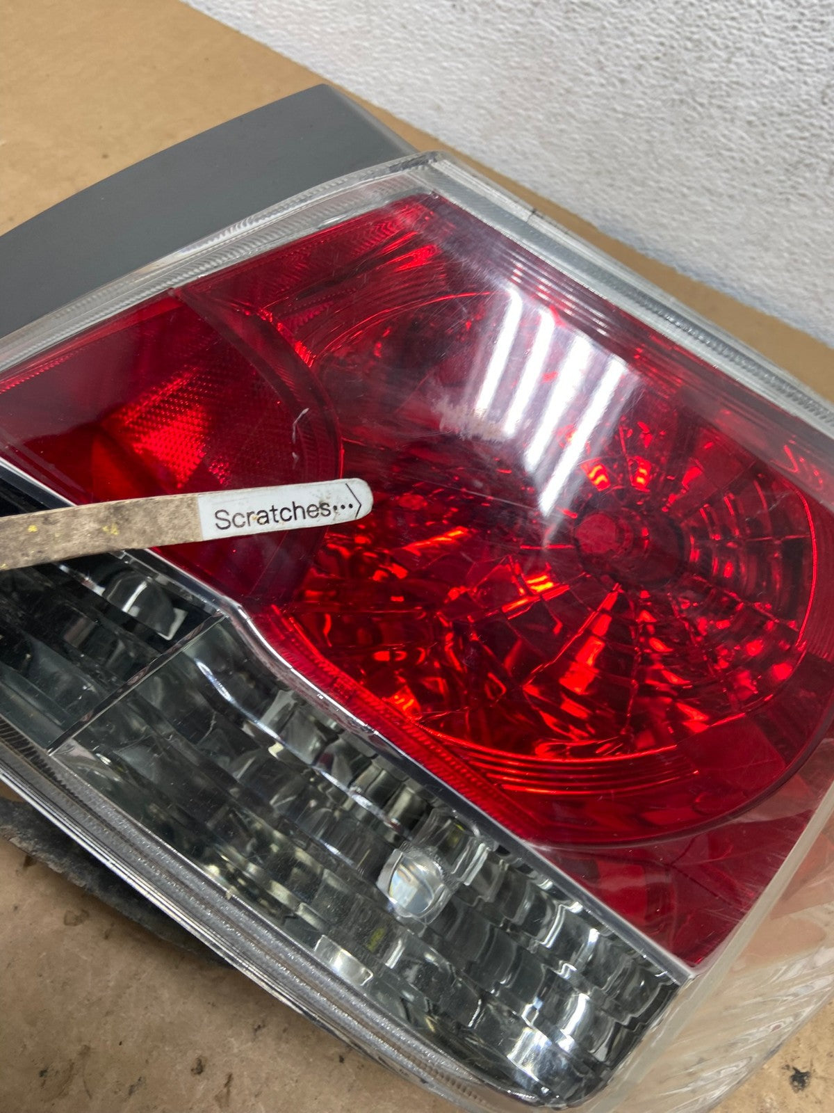 2008 to 2012 Honda Accord Sedan Tail light Right Passenger RH DEPO AD2493 LK3
