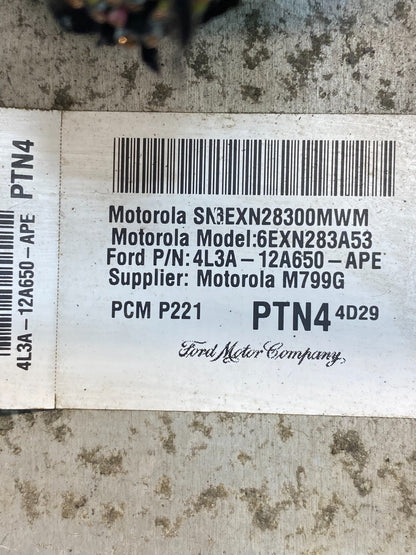 2004 Ford F-150 F150 5.4L Engine Control Unit ECU Computer Module ae7522 DG2