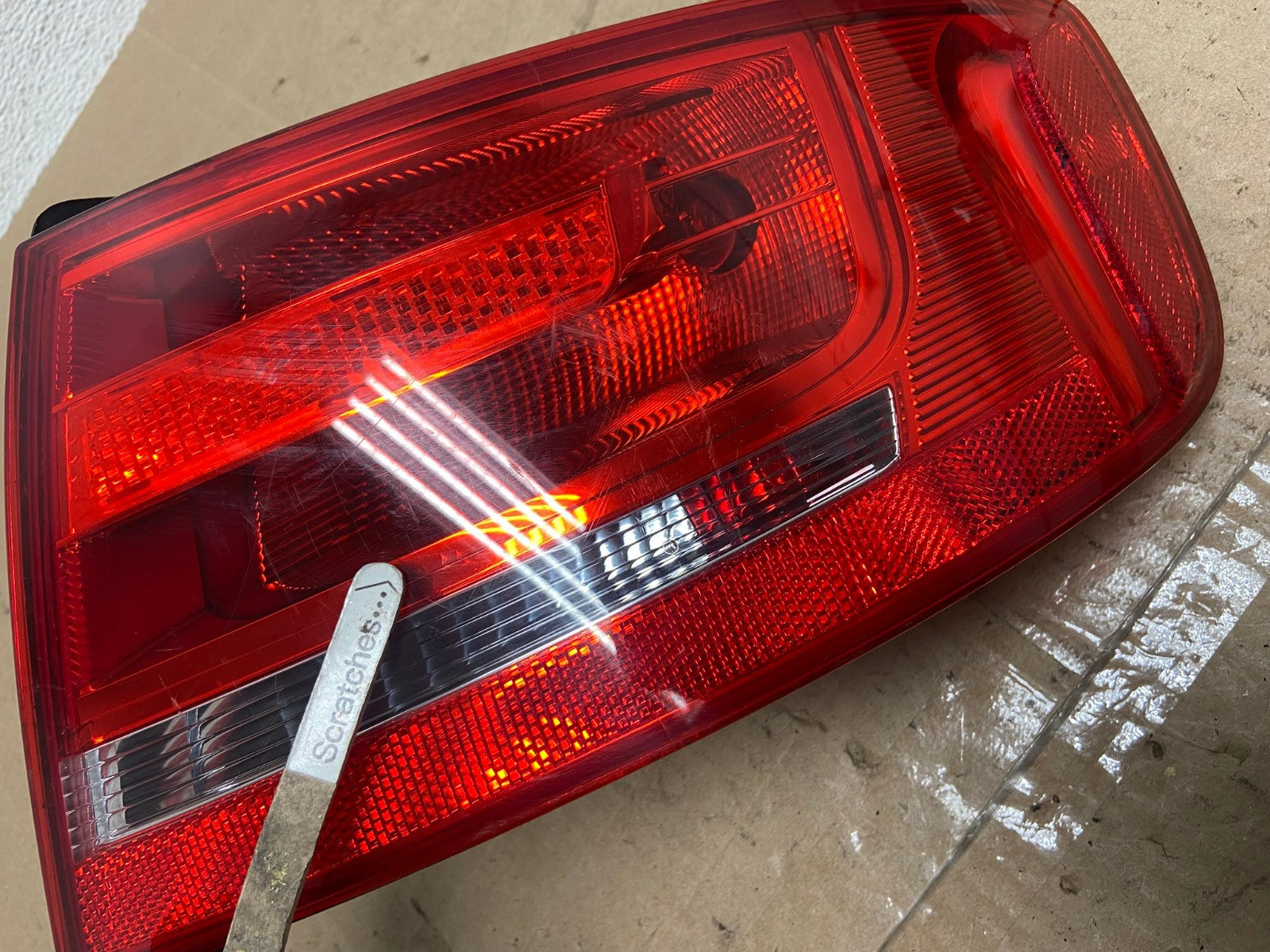 2009 to 2012 Audi A4 Sedan Right Passenger Rh Side Tail Light AE6114 LK3