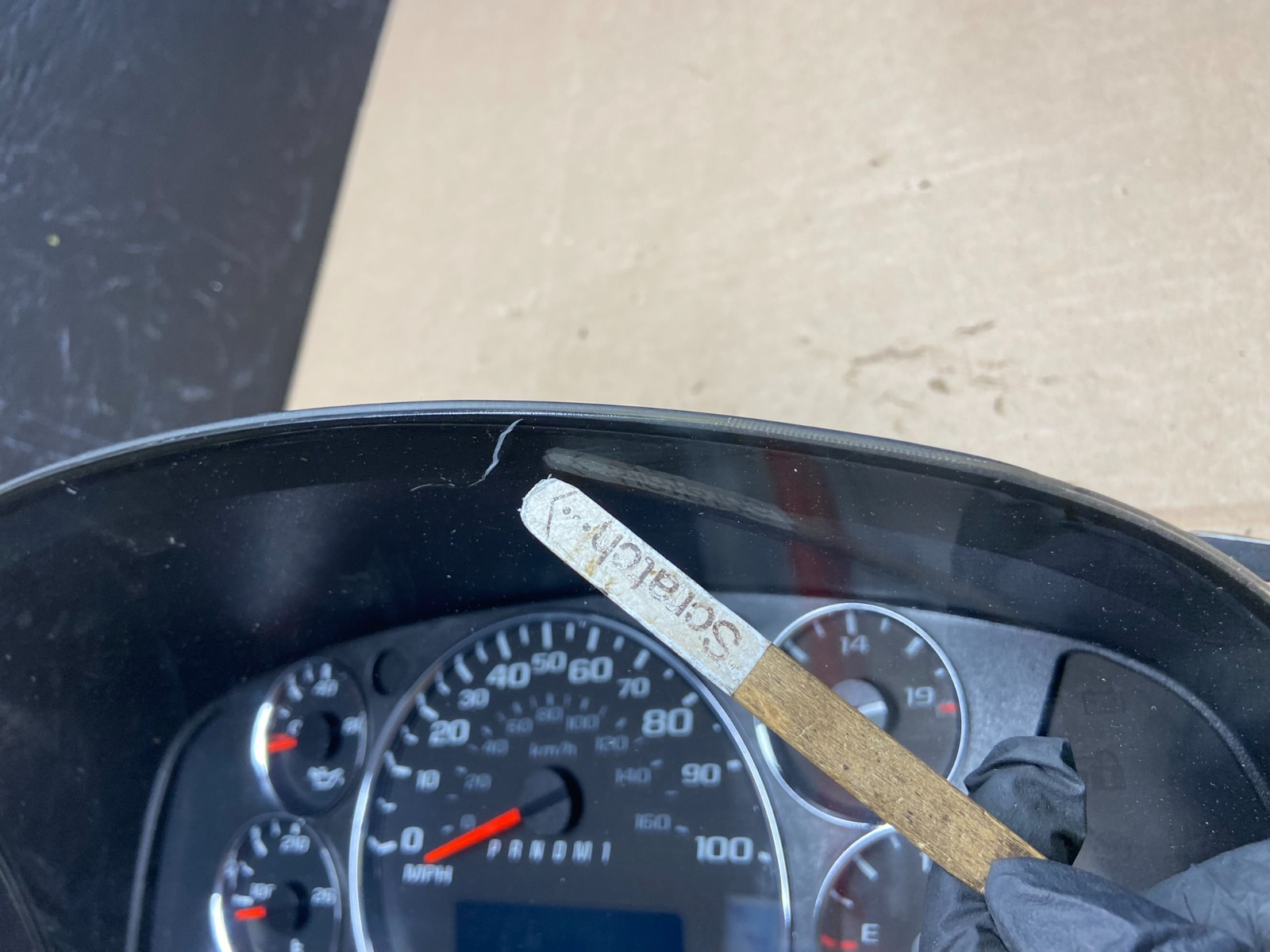 2013 to 2017 Chevrolet Express Speedometer Cluster Gauge AB89043