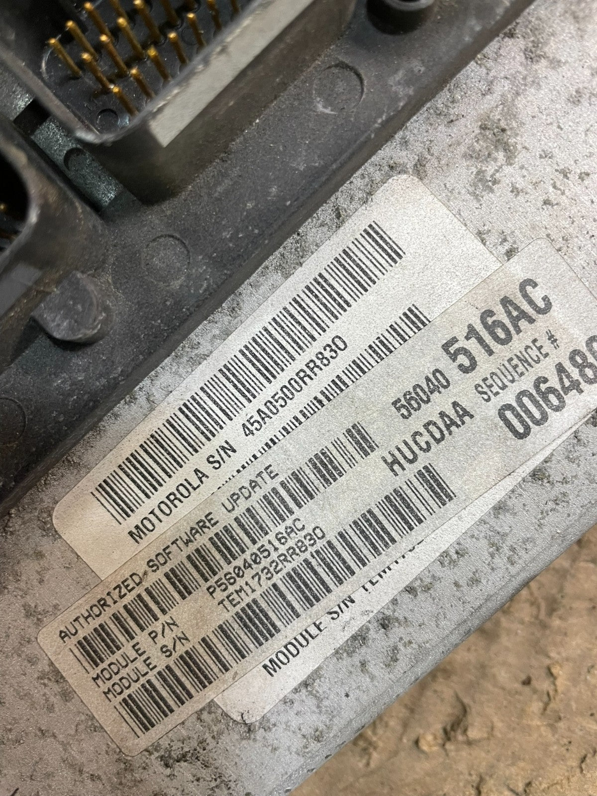 2003 Dodge Ram 5.7L AT Engine Computer Module ECM PCM ECU X8328 DG3