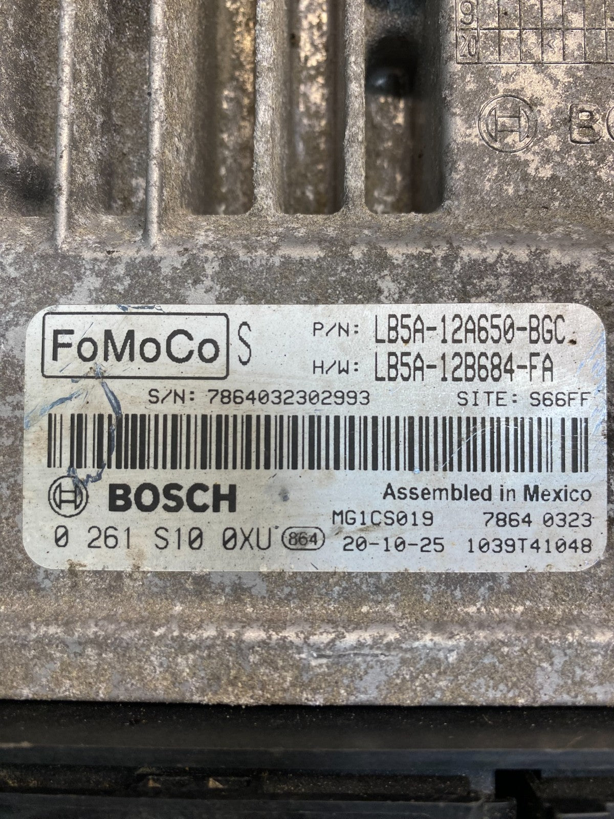2020 2022 Ford Explorer 3.3 Engine Control ECU Computer LB5A-12A650-BGC AD4855 D2