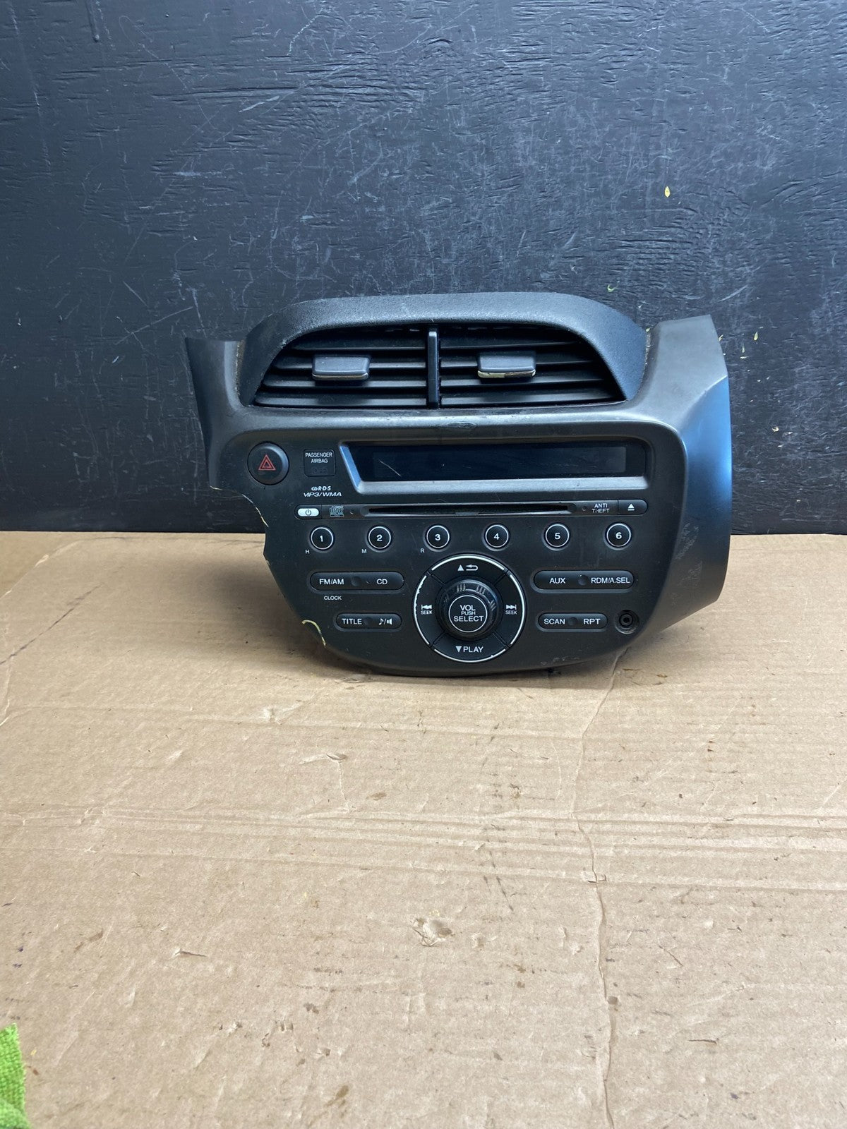 2009 to 2014 Honda Fit Radio CD Player AM/FM MP3 AUX AF1965 DG0