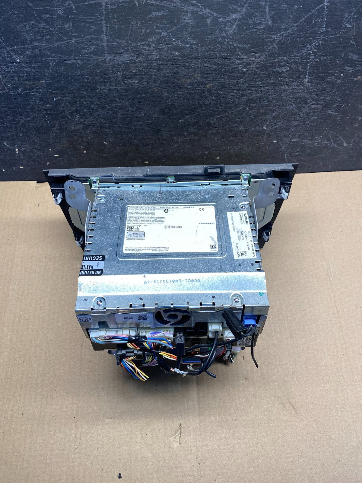 2018 2019 Subaru Legacy Am Fm Cd Player Radio Screen Display AH4674 DG5