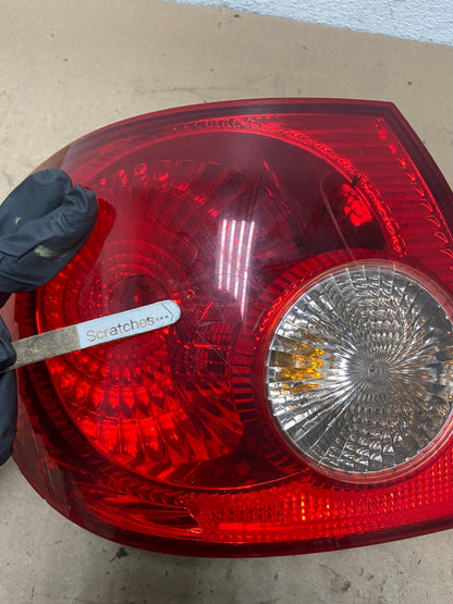 2005 to 2008 Toyota Corolla Left Driver Lh Side Tail Light AG4869 LK4