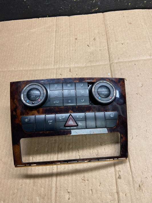 2007-2012 Mercedes X164 GL350 GL450 Climate Control Bezel Wood Switch aa4842 DG0