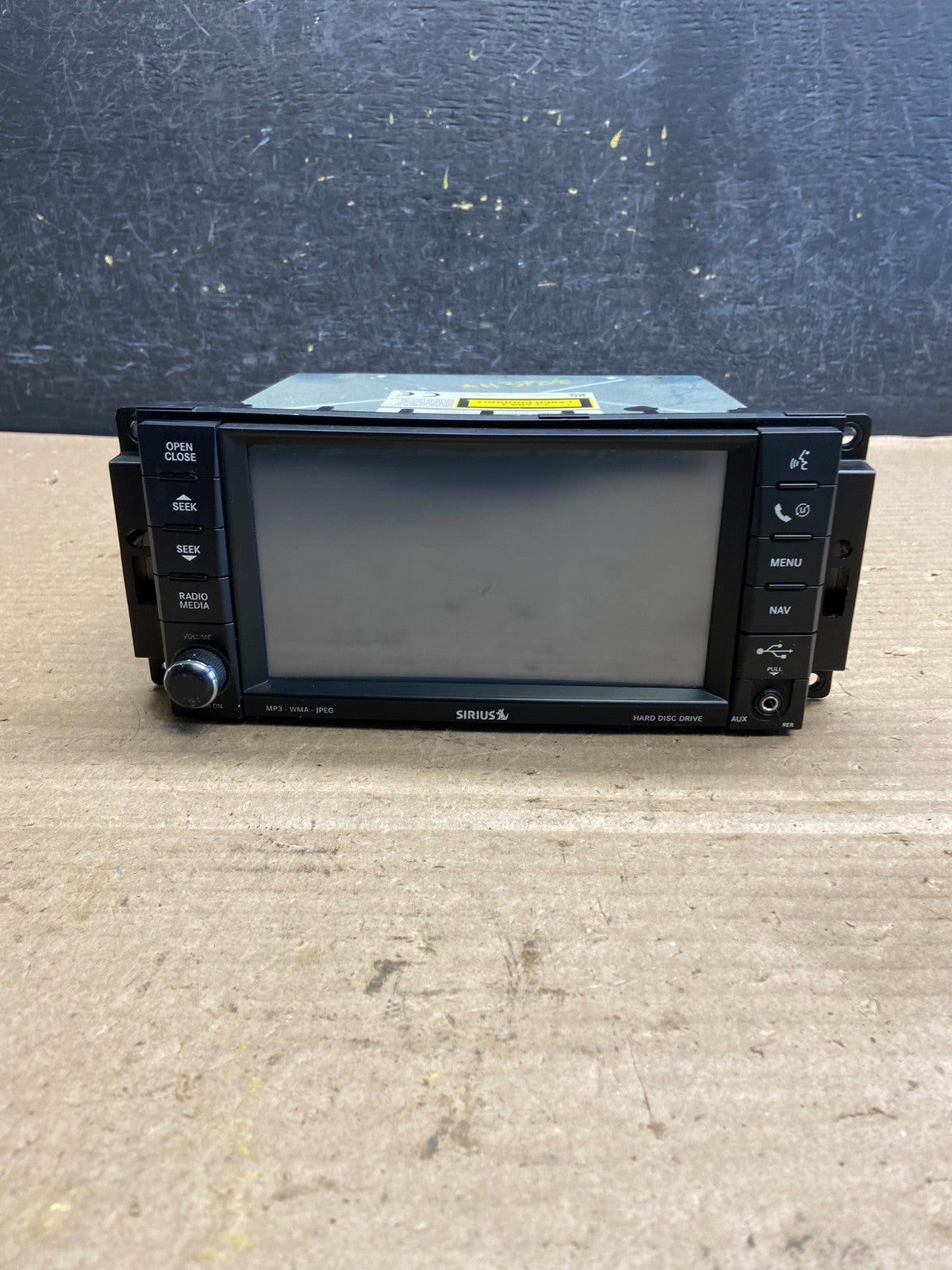 2008 2013 Jeep Dodge Chrysler Screen Display CD Player Satellite Radio ah3788 DG0