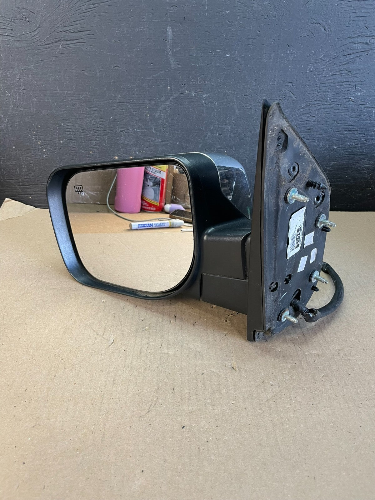 2004 to 2015 Nissan Armada Left Driver LH View Door Heated Mirror AE1133 DW2