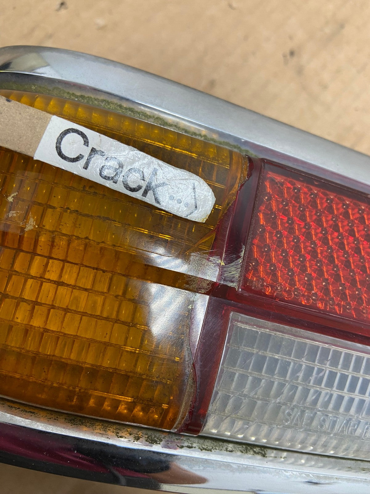 Mercedes W108 W109 280SE 280SEL 300SE 300SEL Left LH Side Tail Light AI8451 LK4