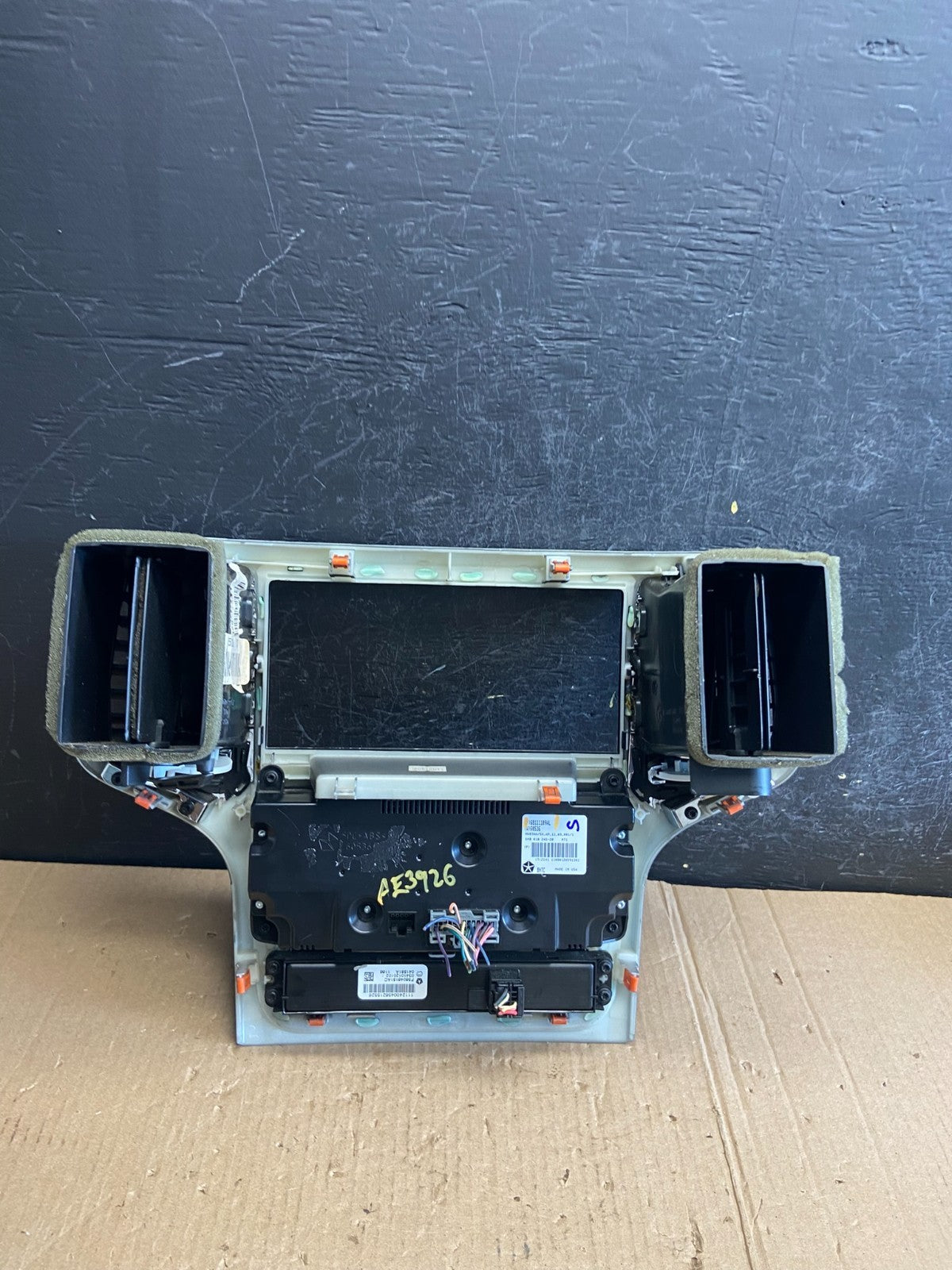 2011-2013 Jeep Grand Cherokee Center Radio Climate Control Bezel Vent AE3926 DG4