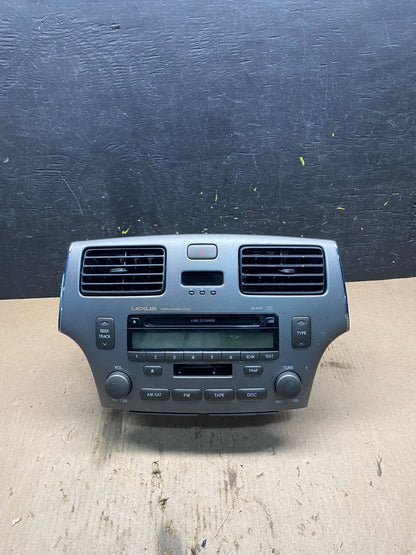 2002-2006 Lexus ES330 Es300 Radio Receiver Tape CD Air Vent Bezel OEM Q9208 DG0
