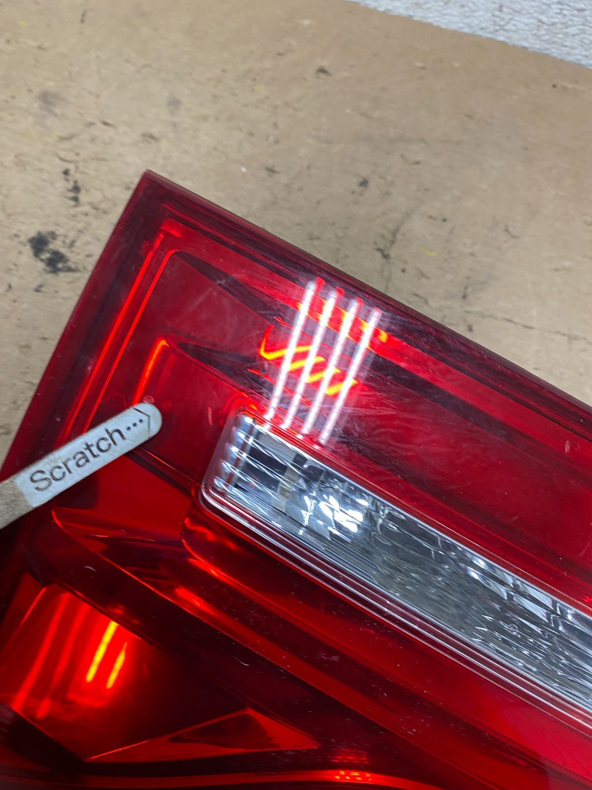 2007 2008 2009 Acura Mdx Left Driver Lh Side Inner Tail Light Oem P1430 DW4