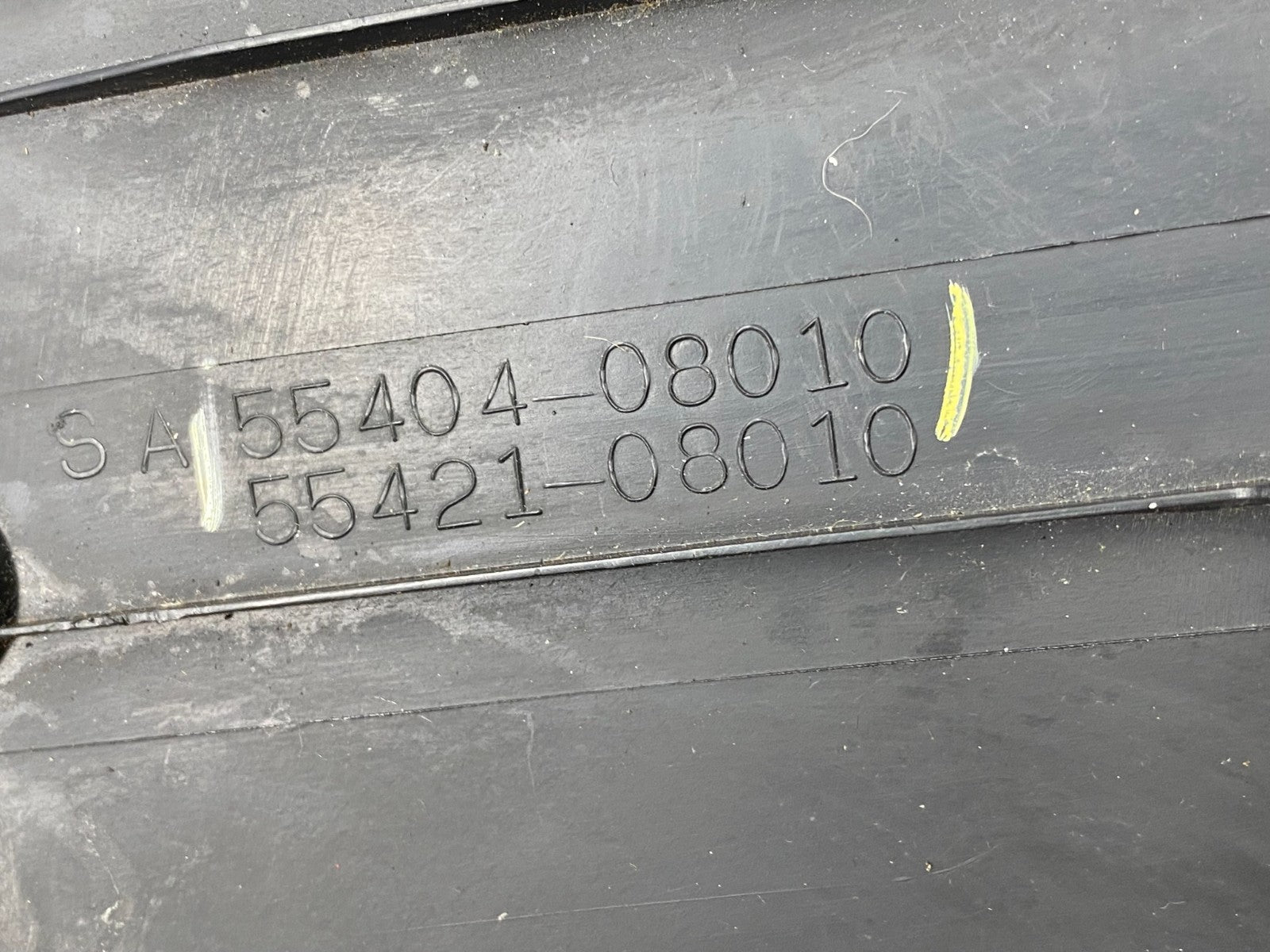 2000 to 2003 Toyota Sienna Speedometer Cluster Air Vent Bezel Trim OEM Z7434 DG5