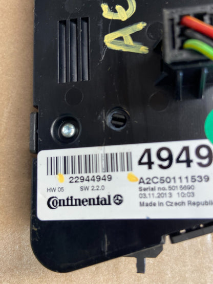 2013 to 2016 Buick Encore Climate Control AC HVAC 95319299 AE1936 DG4