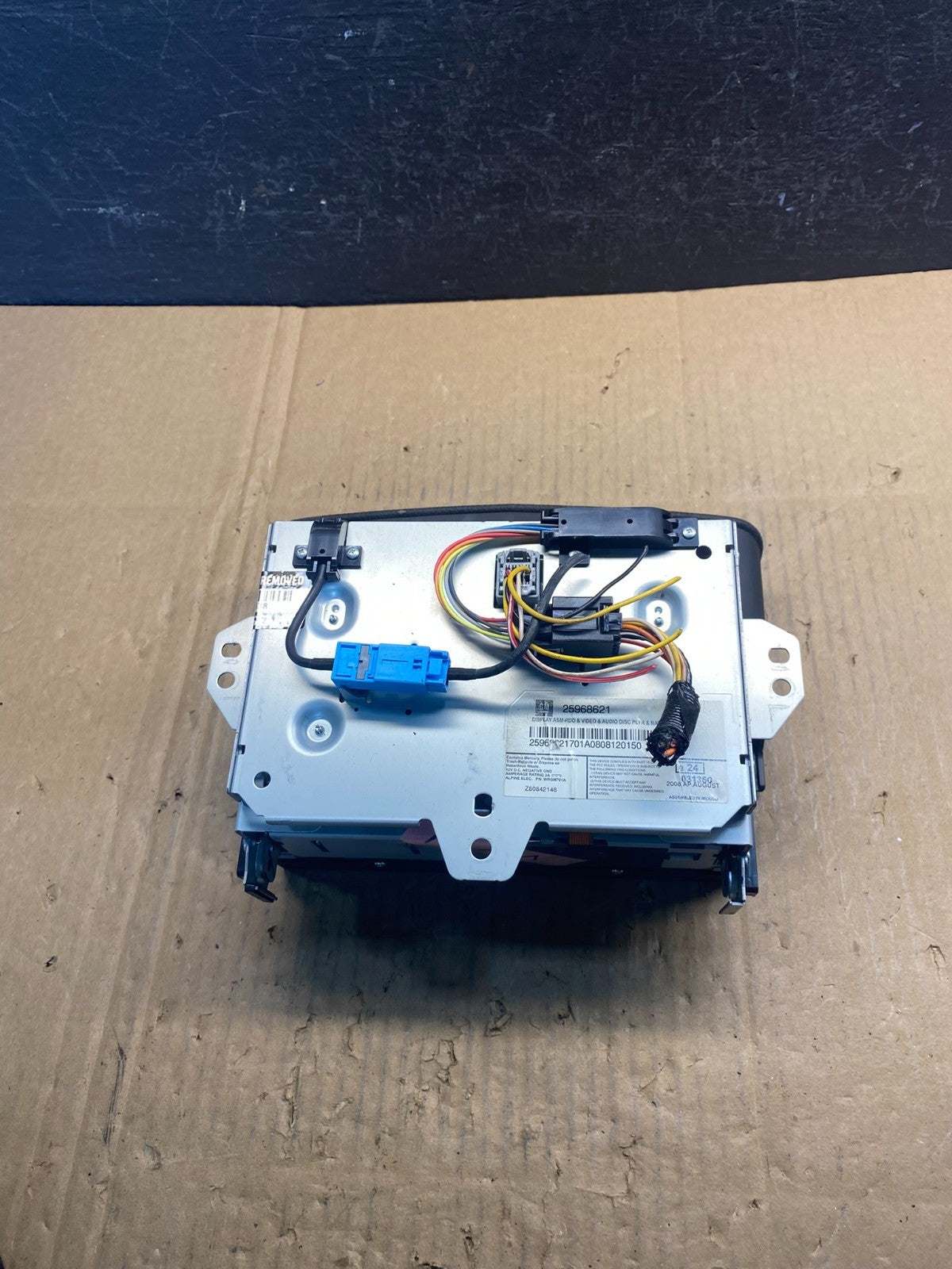 2008 to 2012 Cadillac SRX CTS Audio Radio Screen Display Player ad1771 DG4