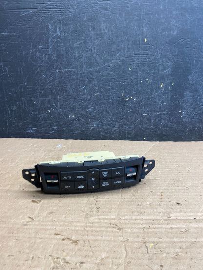 2009 to 2014 Acura TSX A/C Heater Climate Control Panel af2337 DG0