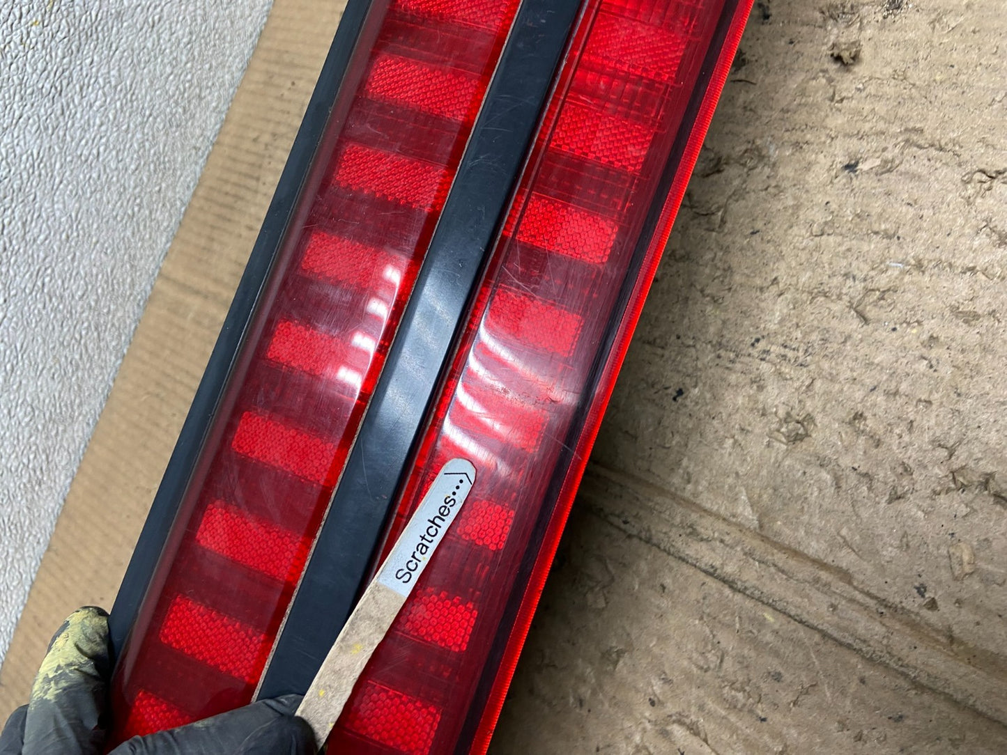 1987 Mercury Cougar Left Driver LH Tail Light AA8565 DG3