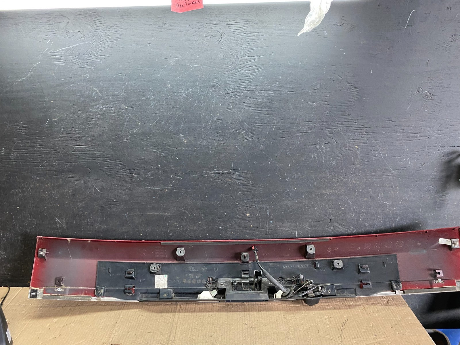 2011 to 2016 Chrysler Town & Country Tailgate Trim w/o Camera Panel OEM P3823 DG8