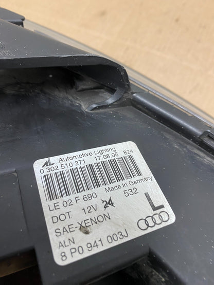 2006 to 2008 Audi A3 Left Driver LH Side Xenon HID Headlight OEM W0659 DW9