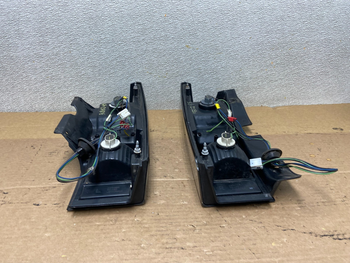 2006 to 2008 Hummer H3 Left+Right Set LED Black Tail Lights AB5245 DG8