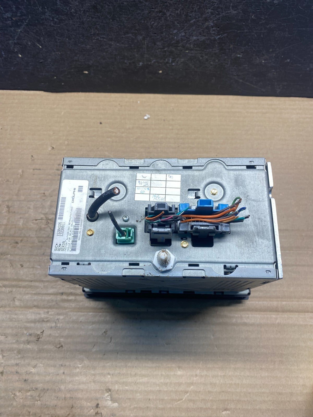 2003-2004 Cadillac Escalade Radio CD DVD GPS Navigation Screen Display AF3894 DW5