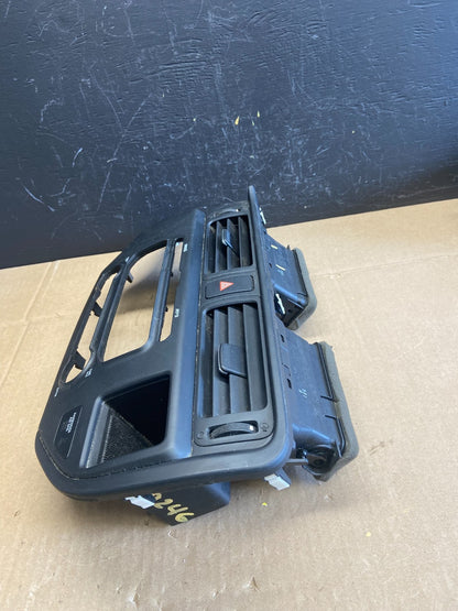 2012 - 2015 Kia Rio Center Console Radio Bezel Panel Trim Air Vents OE AB9246 DG2