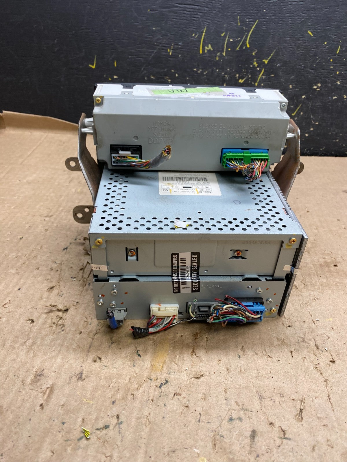 2006-2008 Honda Pilot Center Radio AM CD Player Climate Control Oem Z1970 DG4
