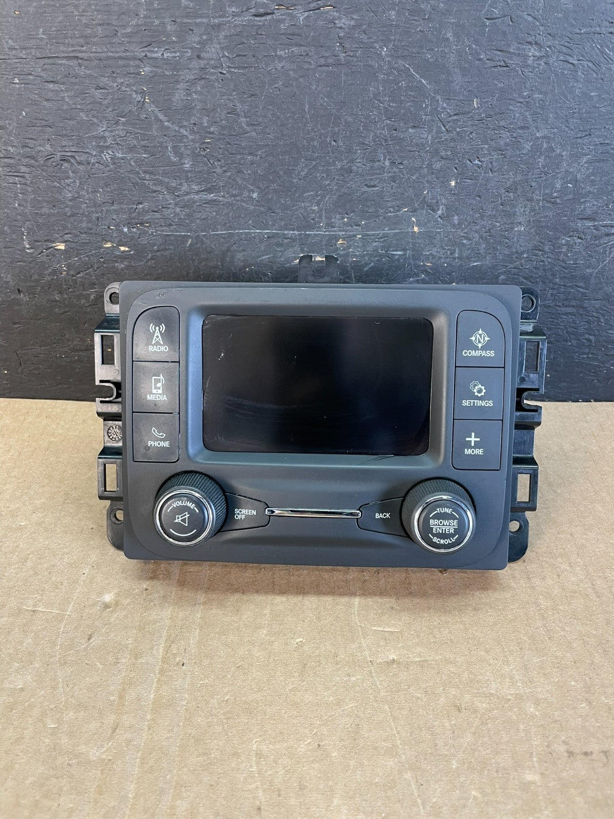 2014 to 2015 Jeep Cherokee Media Satellite Radio Screen Display AF3688 DG0