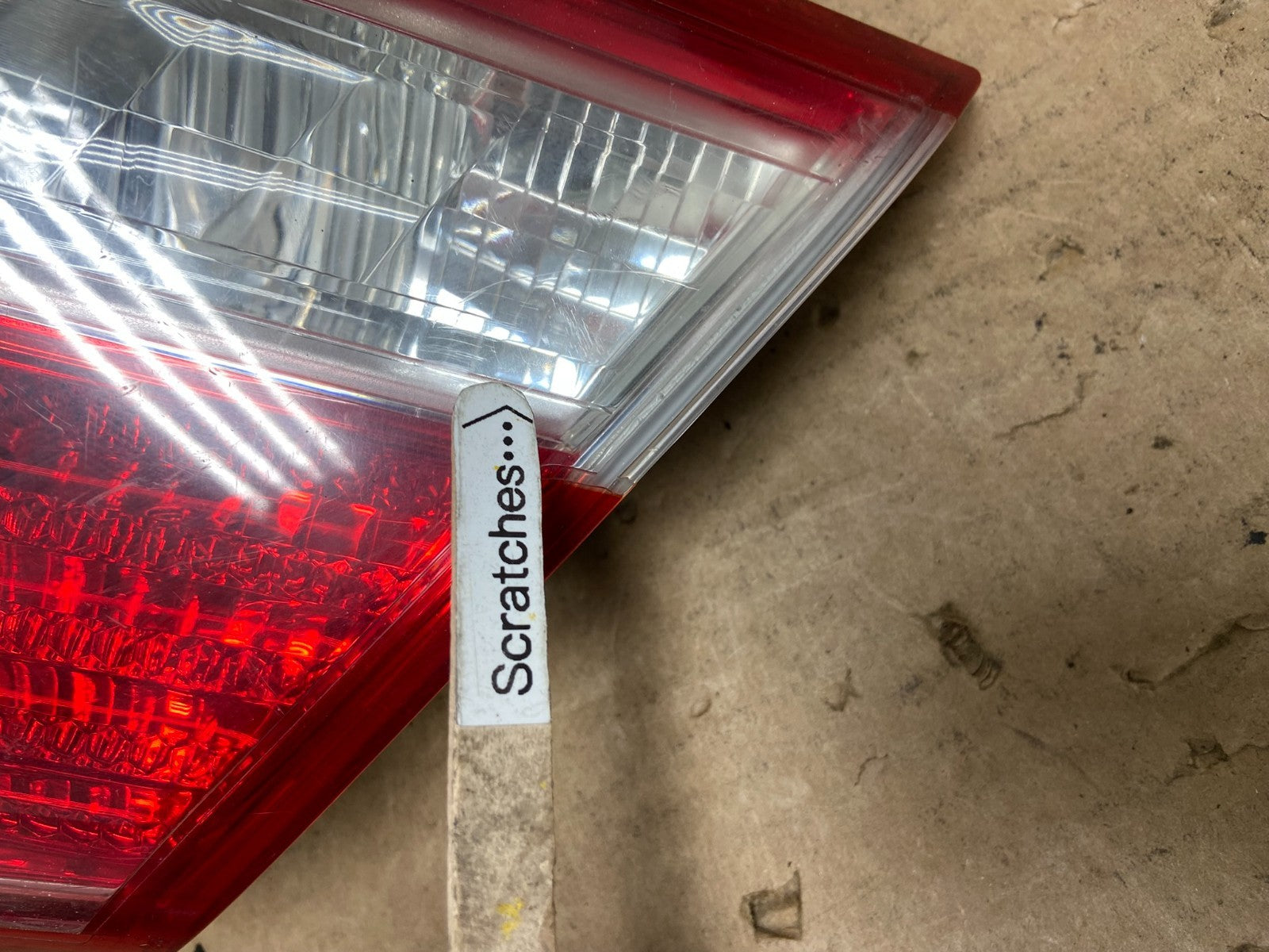 2007 2008 2009 Toyota Camry Right Passenger Rh Tail Light Inner OEM AB4778 LK3