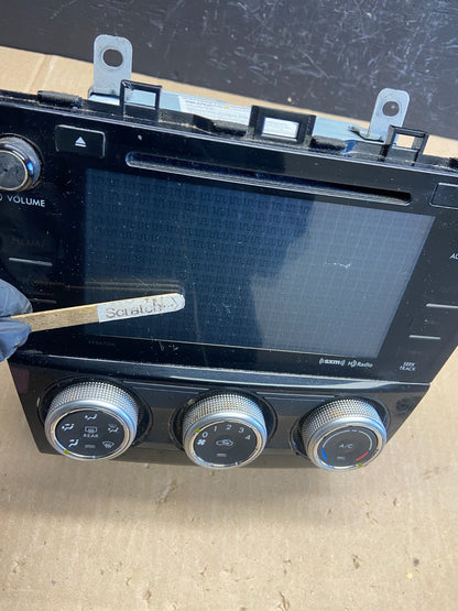 2016 Subaru Forester Navigation Radio Screen Display AB9362 DG1