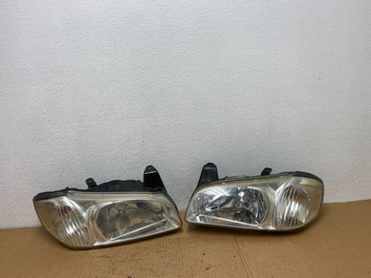 2000 to 2001 Nissan Maxima Left+Right Side Set Halogen Headlights AC7692 DG0