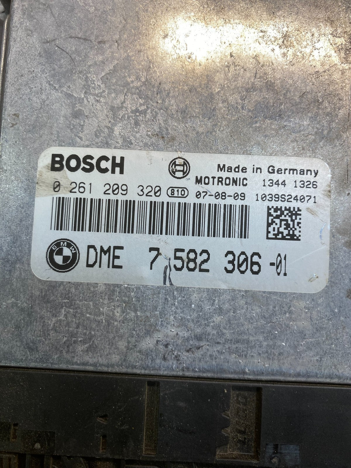 2006 to 2009 Bmw 550i 650i 750i Engine Computer ECU Control Module ECM AC0707 DG2