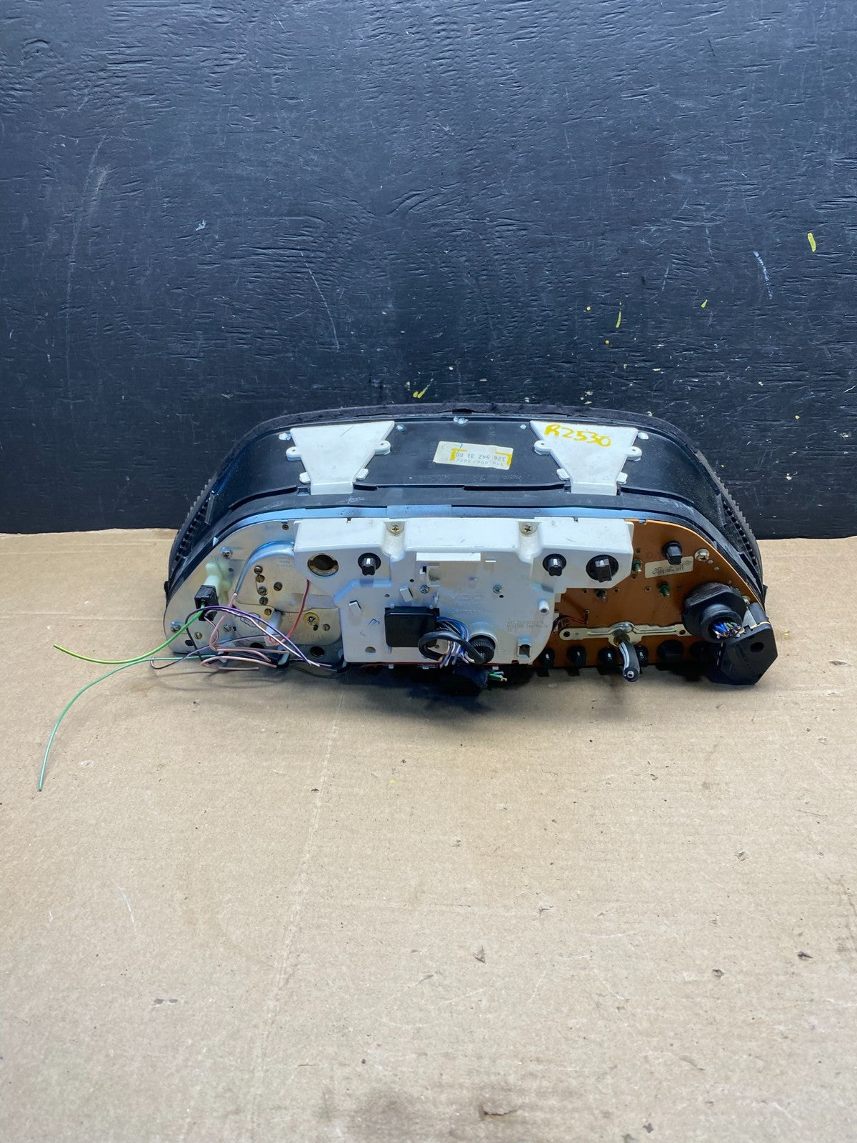 1986-1991 Mercedes W126 E300 Instrument Cluster Speedometer r2530 DG4