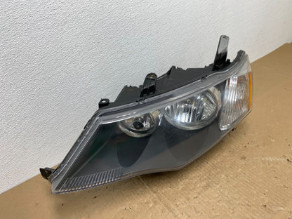 Halogen 2007-2009 Mitsubishi Outlander Left Driver LH Headlight DEPO AB6989 DW2