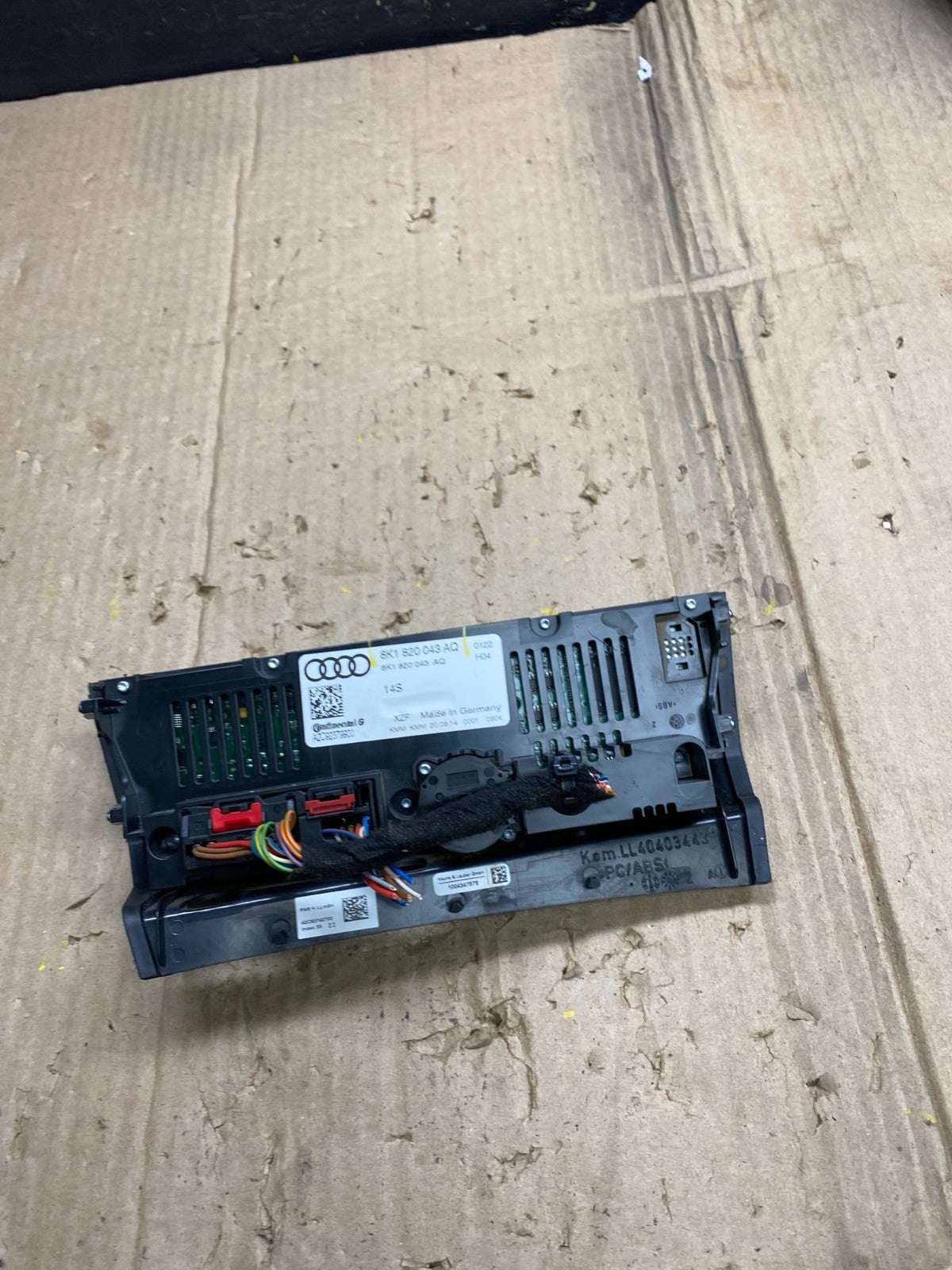 2013 - 2017 Audi A5 Front Heater AC Climate Control Panel Oem x1991 DG4
