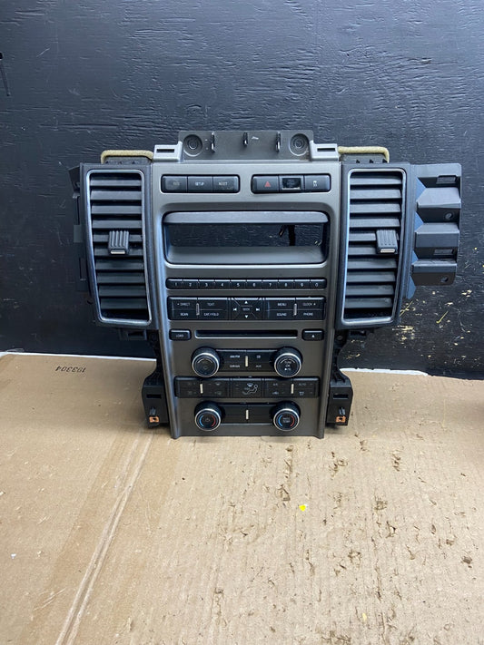 2010-2012 Ford Taurus Front Center Console Climate Radio Control Panel ab5593 DG0