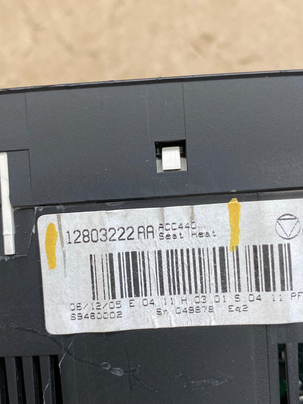 2003-2006 Saab 9-3 A/C Heater Temperature Climate Control Module ac6415 DG4