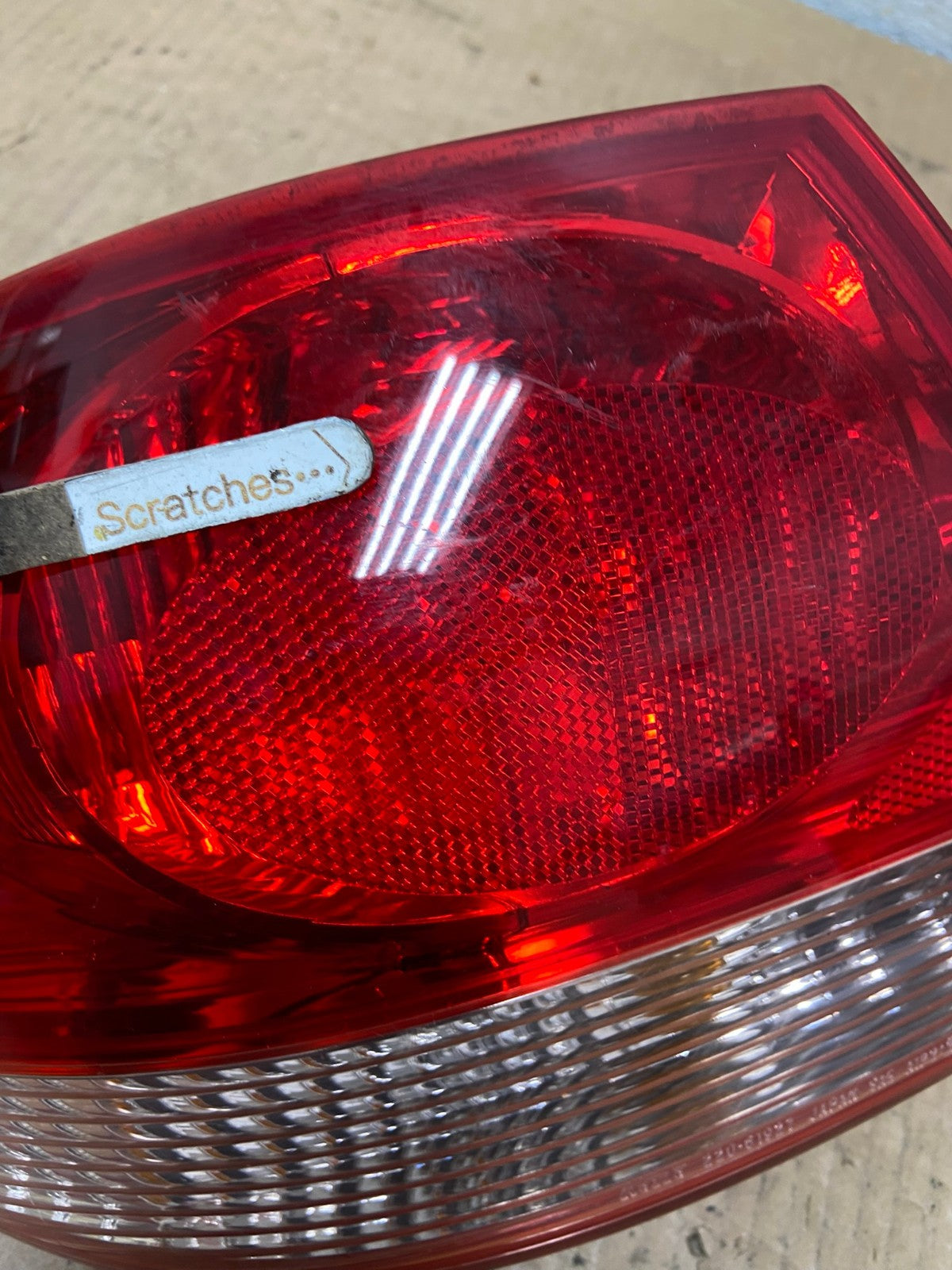 2001 2002 Mazda Millenia Left Driver Side Tail Light AI8228 LK3