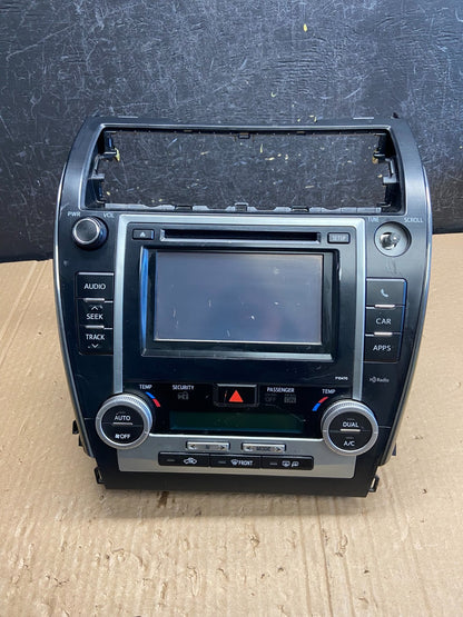 2012 2013 2014 Toyota Camry Radio CD Navigation Screen Display AF6359 DG0