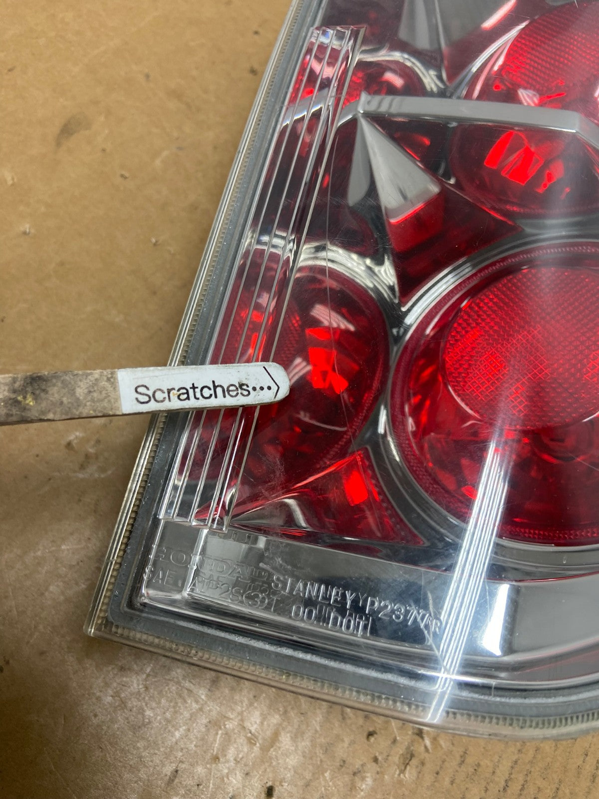 2006 2007 2008 Honda Pilot Right Passenger Rh Side Tail light AD9337 LK3