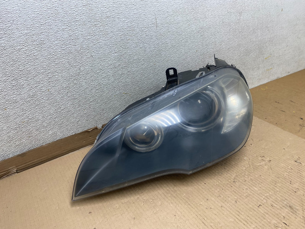2007 2008 2009 2010 Bmw X5 Left Driver Lh Side Headlight Xenon Hid U2630 DW2
