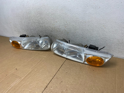 1998 - 2002 Saturn SL SL1 SL2 S Series Left+Right Halogen Headlights AI6894 DW1