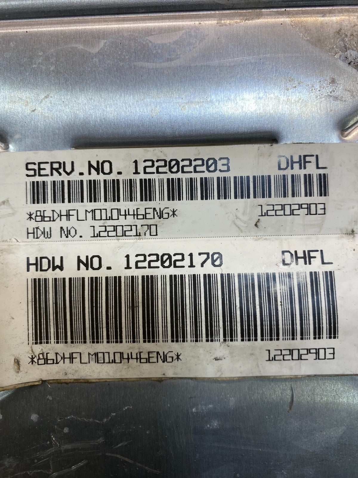 2000 to 2003 Chevrolet S10 Blazer Engine Control Unit Module ECM ECU AC0820 DG2
